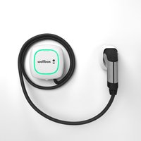 Aanbieding Wallbox Pulsar Plus Laadstation 3-fase + 5m Kabel - Wit - 8720769901760