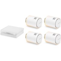 Aanbieding Netatmo Radiatorthermostaat Starter Set met 4-pack Radiatorknoppen - 3700730501941