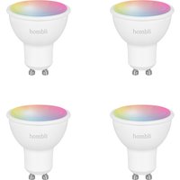 Aanbieding Hombli Smart Spot GU10 Colour 2 + 2 Gratis - 8719323917149
