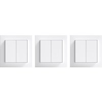 Aanbieding Senic Friends of Hue Slimme Lichtschakelaar 3-pack - Mat Wit - 4260476940200