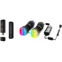 Aanbieding Twinkly Strings RGBW - BlackGreen 600 lampjes + USB Music Dongle - 8056326678579
