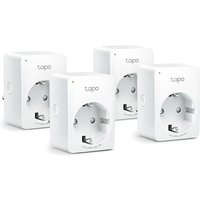 Aanbieding TP-Link Tapo P100 4-pack Slimme Wifi Stekker - Wit - 4897098680490