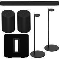 Aanbieding Sonos Arc Era 100 5.1 Home Cinema Set + Speakerstandaard 2-pack - 8717755777201