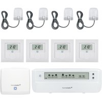 Aanbieding Homematic IP Vloerverwarmingset motorisch voor 4 kamers - 4047976566693