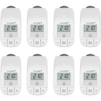 Aanbieding Homematic IP Radiatorknop Basic 8-pack - 4047976534128